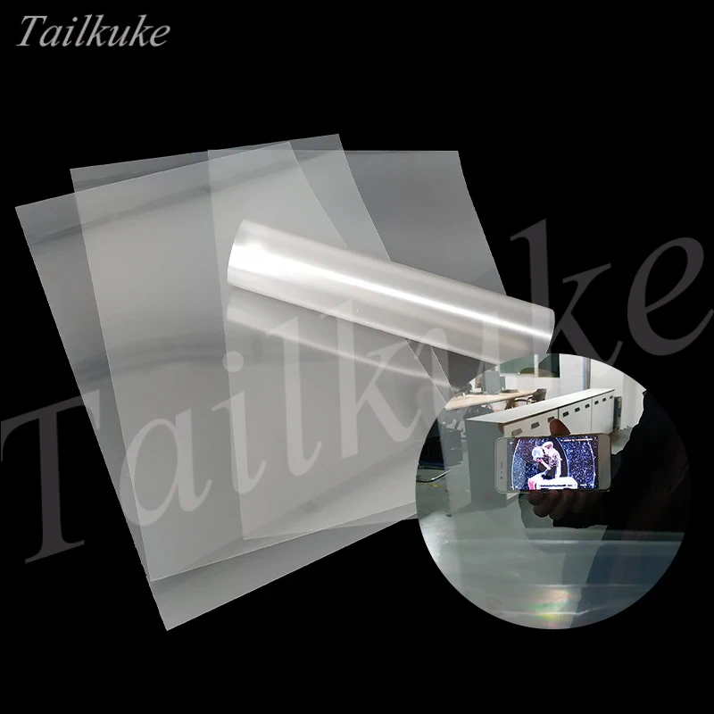 3M Liquid Crystal LCD Display Liquid Crystal Film Polarizer 0.1mm Mirror Film Flat Optical Polarizing Film Customization
