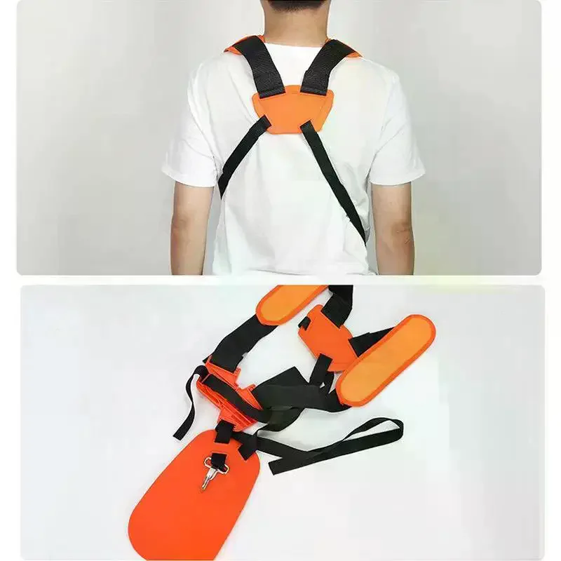 

Comfortable Dual-Shoulder Trimmer Strap, Adjustable for Lawn Mowing and Pruning