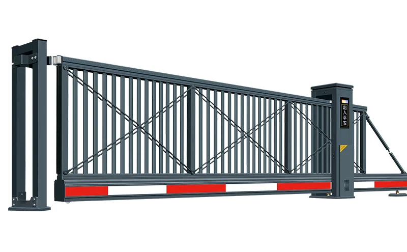 Customization Electric Door With Built-in Sensor Remote Control System Aluminum Alloy Electric Folding Sliding Door