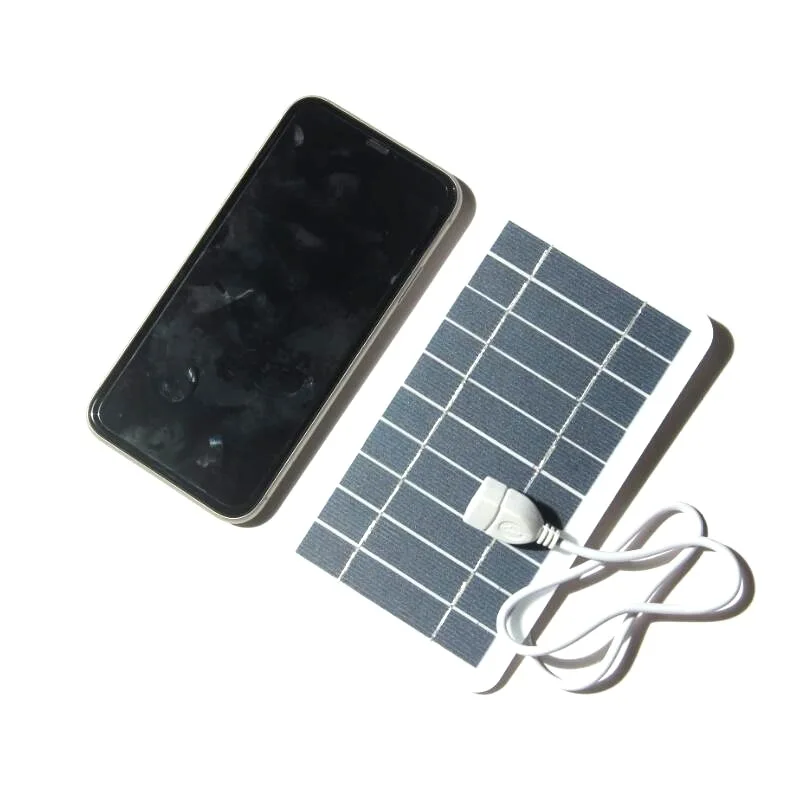 

5W Solar Panel USB 5V Portable Outdoor Mini Solar Charger Panel Climbing Fast Charger Travel Phone DIY Solar Charger