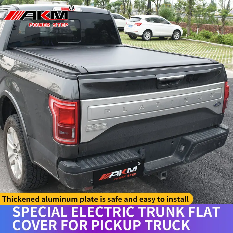 Quality Pickup Aluminum Electric Roller Lid Shutter Trunk Bed Cover Tonneau Cover FOR Ford F-150 Truck Accessories cover