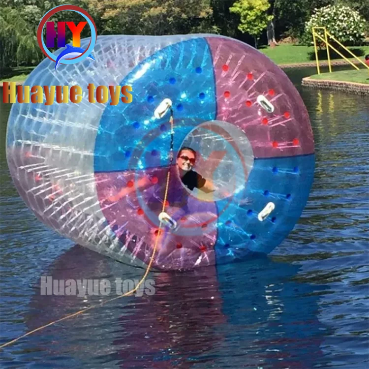 High Quality PVC/TPU Inflatable Transparent Float Ball Water Walking Roller Water Roller Thickened