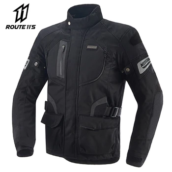 Men&#x27;s motorcycle jacket wear-resistant Anti-drop winter windproof motorcycle riding protective jacket reflective motocross clothing