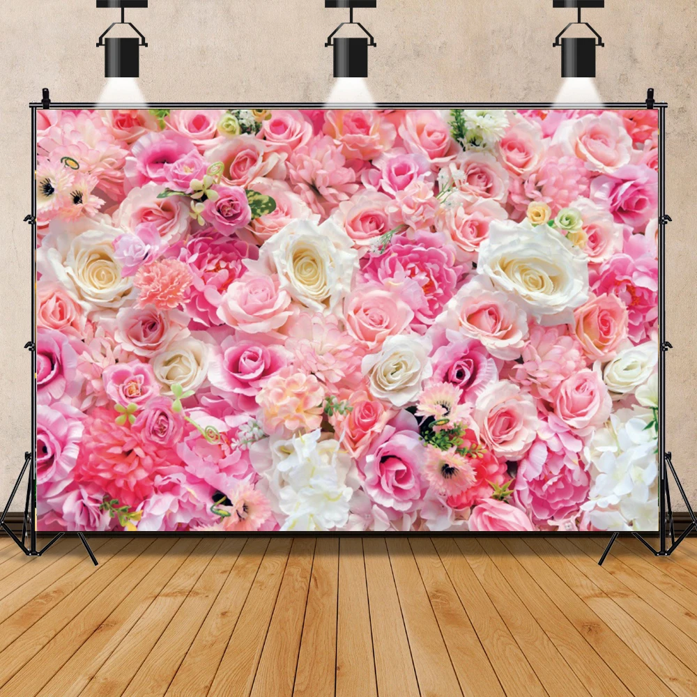 

Fantasy Flowers Wall Rose Bush Baby Shower Decro Birthday Party Wedding Photo Backdrops Photo Backgrounds Photophone Photozone