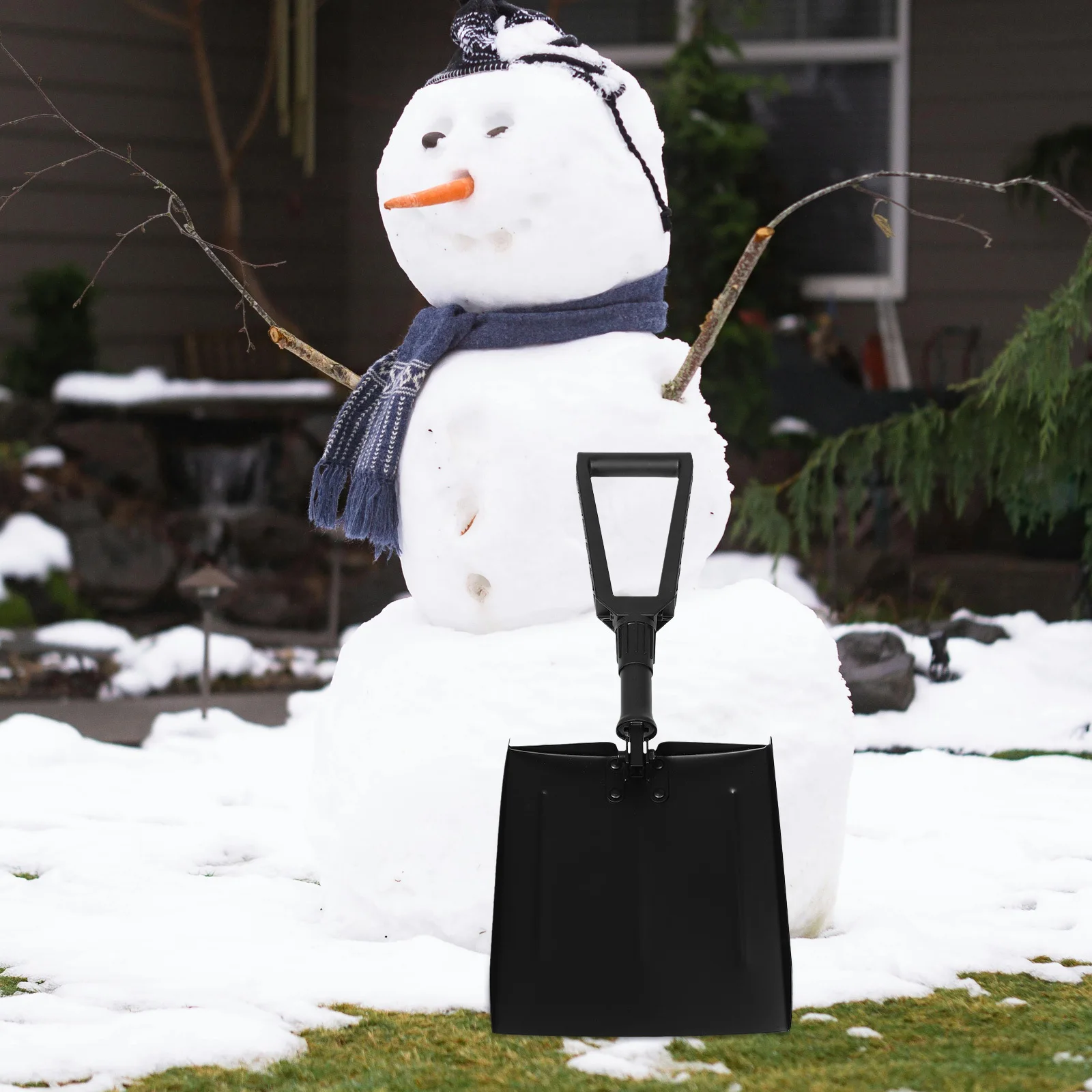 

Foldable Shovel Portable Tool Extendable Handle For Car Driveway Camping Patio Winter Emergency Use Folding Snow