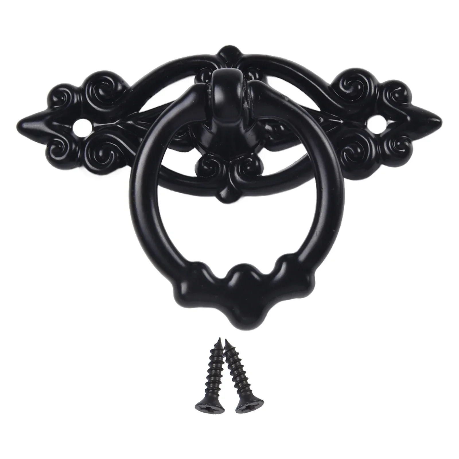 Hardware Antique Alloy Handle Retro Drawer Pull Ring Cabinet Handle Hanging Ring Comes With Screws For Easy Installation