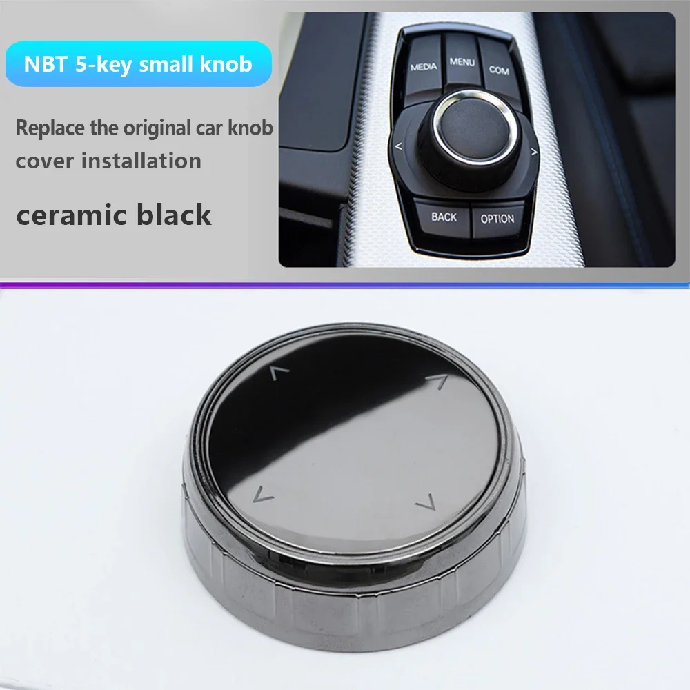 Multimedia Knob Buttons Cover for BMW X5 X6 X1 X4 E70 E71 F15 F16 E53 F26 F25 F48 F22 F23 F45 F46 F32 F36 E82 E88 Car Crystal