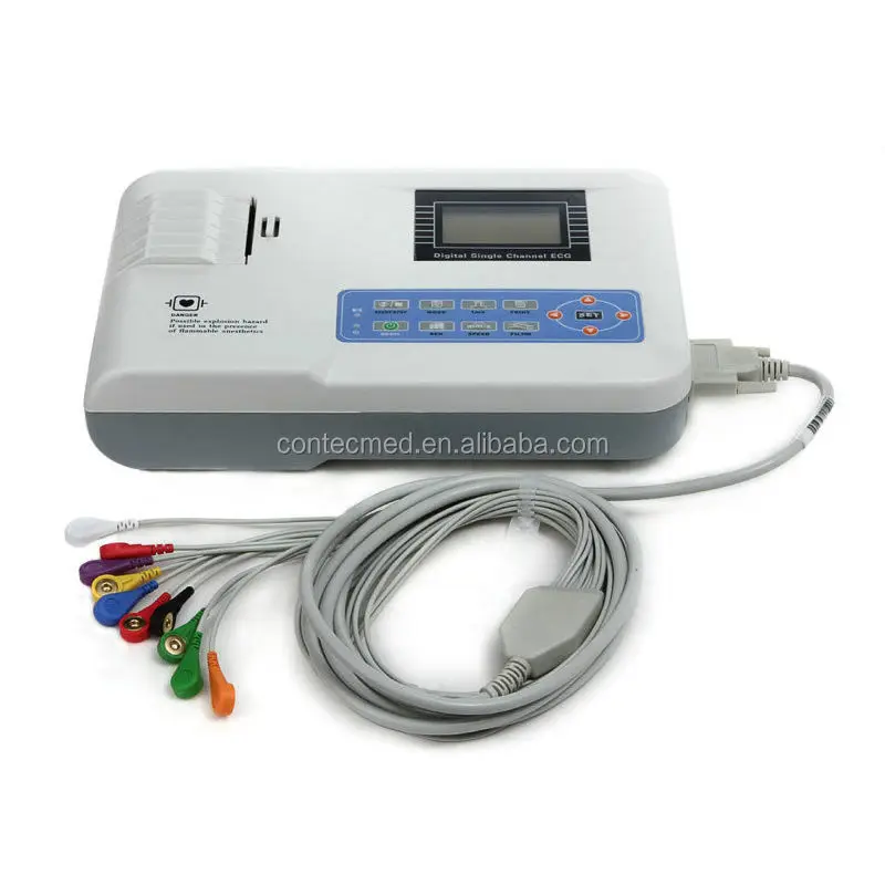 

ECG100G-VET 1 channel 12 leads electrocardiograph ecg vet veterinary instrument machines