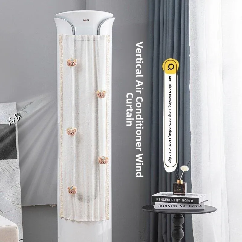 

Standing Air Conditioner Windshield Dustproof Cylinder Universal Stand Windshield Board No Installation Required Dust Cover