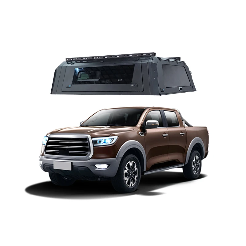 

Modification Hot Sale Auto Parts Pickup Truck Canopy With Side Glass Door Use for Great Wall GWM Poer