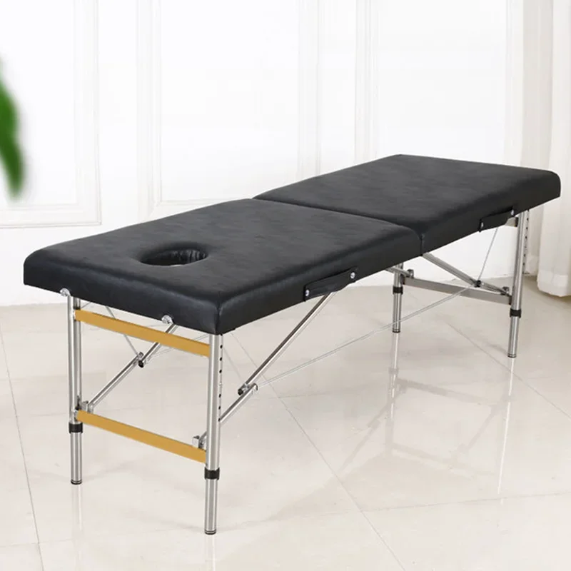 Nordic Convenience Massage Tables Multifunctional Foot Bath Collapsible Massage Tables Beauty Salon Furniture Massagebett HBMT