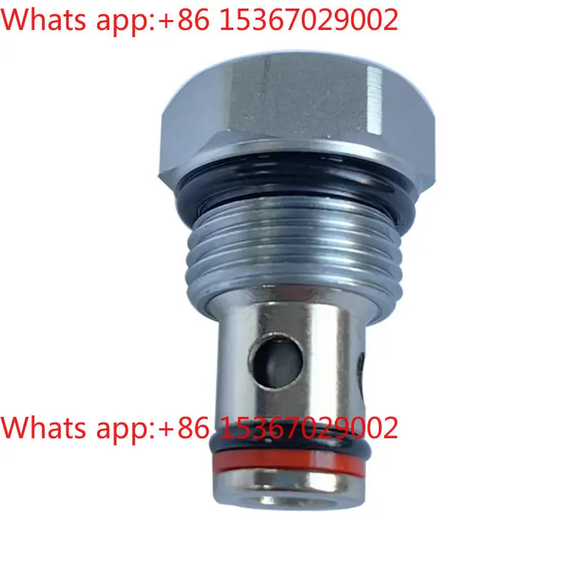 10PCS Hydraulic Check Valve CV08 10 12 16 Threaded Cartridge Hydraulic Cylinder Pressure Maintaining Valve
