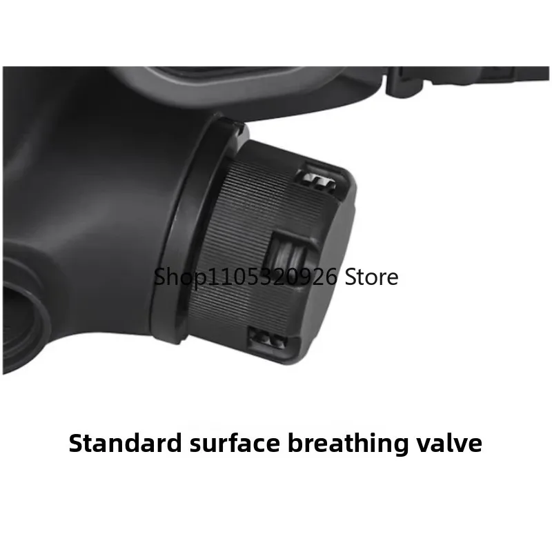 COF2 diving full mask, scuba diving full mirror all black professional diving equipment