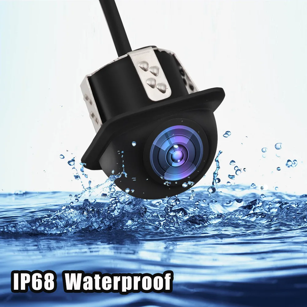 AHD 2K CCD Fisheye Objektiv Auto Hinten Seite vorderansicht Kamera Weitwinkel Rückfahrkamera Nachtsicht Wasserdicht – Detail 8