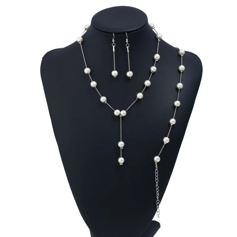 Pearl Necklace Collier Femme Collares Statement Multilayer Choker Statement Jewelry Women Simulated Pearl Necklaces & Pendants