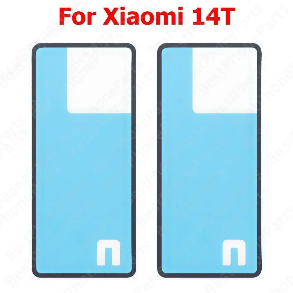 Battery Door Adhesive For Xiaomi 14T Battery Back Cover Tape Housing Adhesive Seal Sticker Glue Mobile Phone Replacement Parts