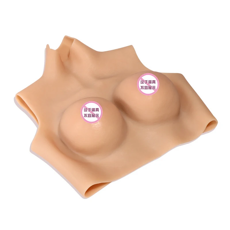 Silicone Breast Forms Boobs for Little Chest Women Forms B C D Cup Fake Boobs Super Thin Material  Tits Shemale Transgender