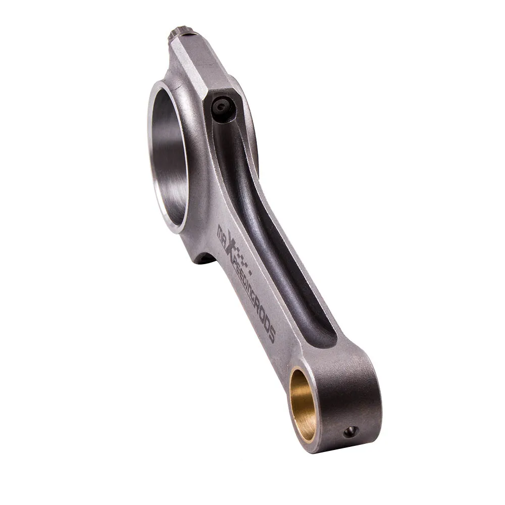 Biela de viga en H forjada MS + pernos ARP 2000 para Toyota 1JZ-GTE 1JZ-GE 1JZ Supra JZA70Z Supra JZA70 Mark Crown bielas