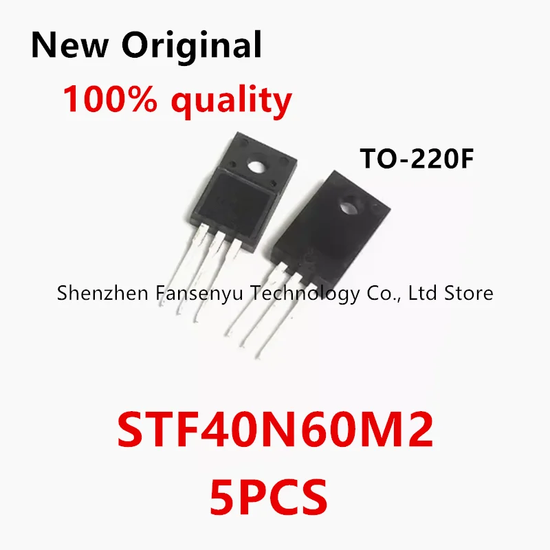 

(5piece)100% New 40N60M2 STF40N60M2 TO-220 Chipset