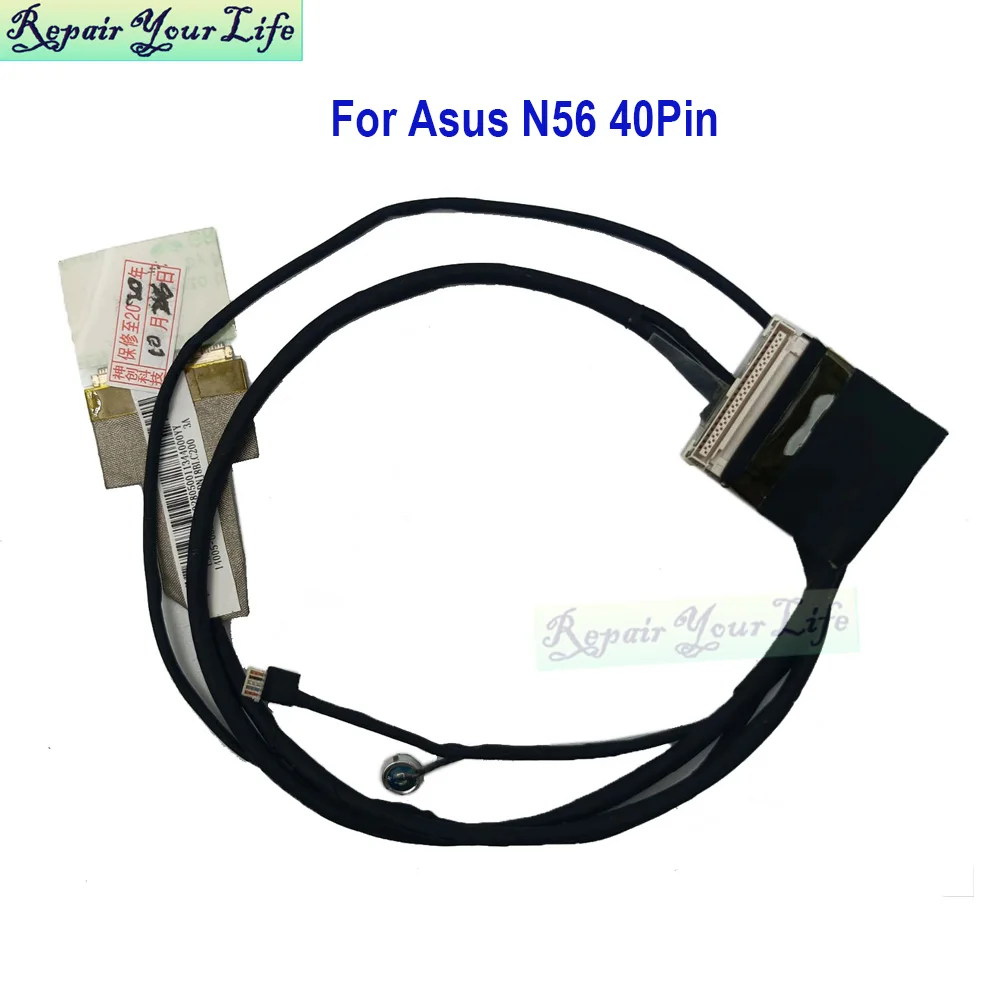 Laptop LCD Screen Cable For ASUS N56 N56JR N56V N56VM N56VV N56VZ 14005-01140100 00280500 DDNJ8BLC100 LVDS Video Display Cables