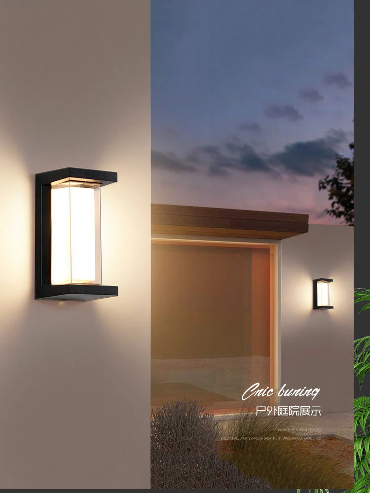 Led Outdoor Wall Lamp Led Outdoor 20W Wall Light Waterproof Light Outdoor Porche Led Light Motion Sensor Light Outdoor Lighting