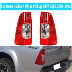 For Isuzu Rodeo / DMax Pickup 2007 2008 2009-2012 Tail Lights Rear Fog Brake Side Driving Reverse Lamp 1Pair Car Taillights