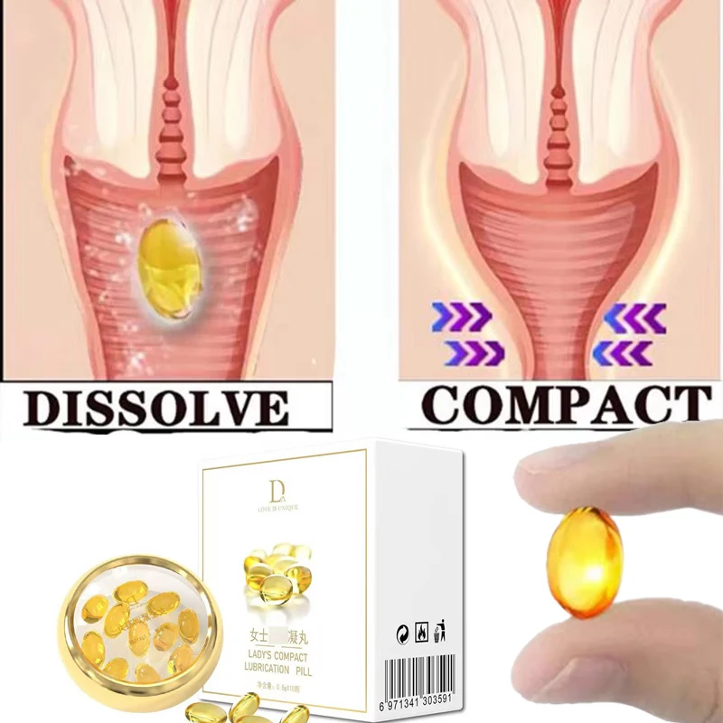 10 كبسولات جل متعة ثبات المرأة أجزاء خاصة لشد الإناث G-بقعة النشوة الجنسية السائل المهبل ضيق يتقلص ألعاب الجنس الكبار #1