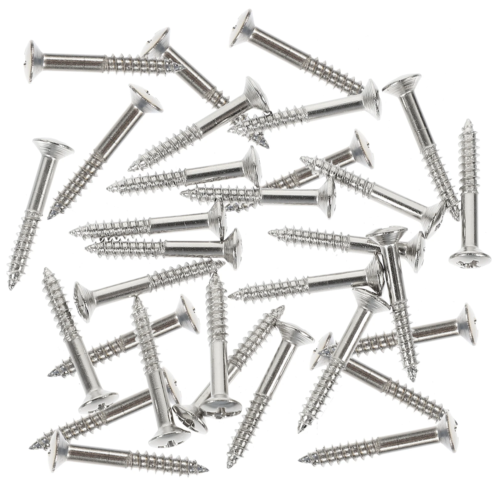 

40pcs Guitar Screws Metal Replacement Parts Electric Bass Mounting Hardware Accessories Electric Guitar Screw Tools