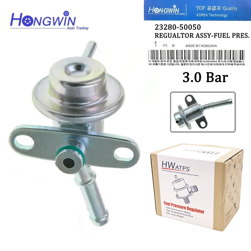 23280-50050 2328050050   Regulador de presión de combustible para Toyota 4Runner Sequoia Tundra Land Cruiser compatible con Lexus LX470 GX470
