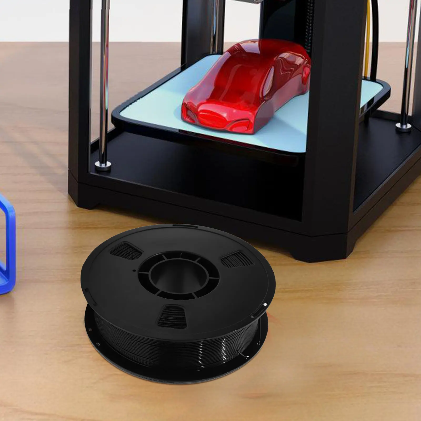 

1 Roll Petg Tube for 3D Printer 1.75mm High Strength Wear Resistant Filament Tubing Replacement Accessory Neatly Coiled Stable