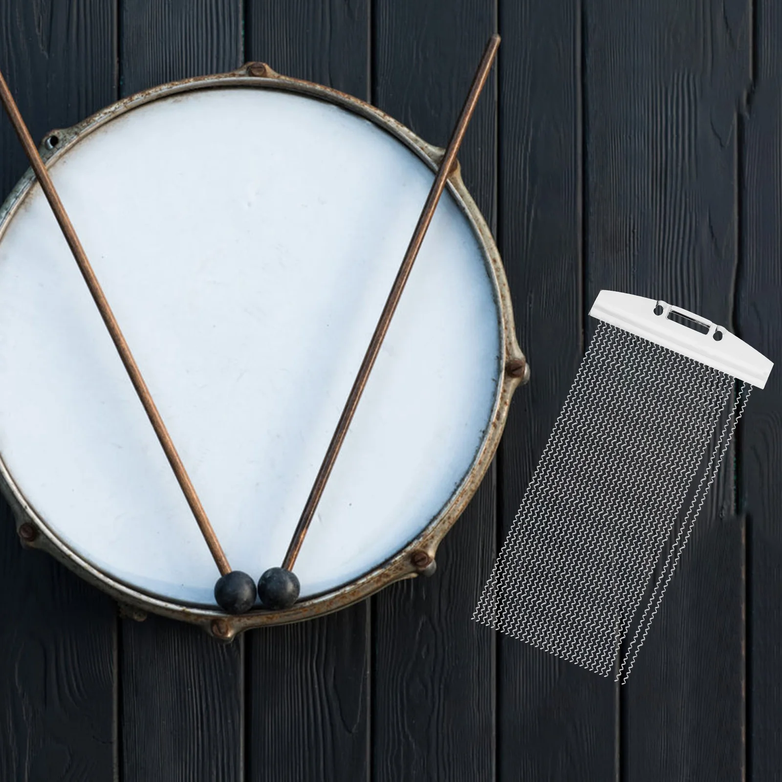 

30Pcs Snare Drum String Belt Iron Material Durable Accessory for Percussion Instruments