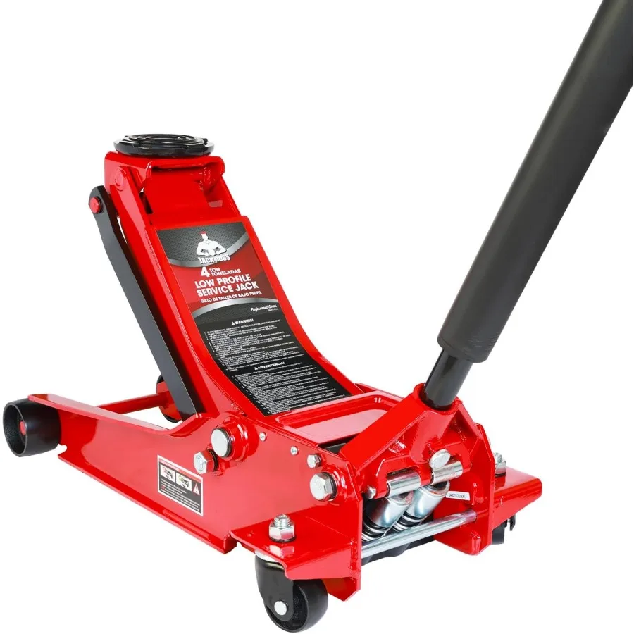

4 Ton Floor Jack Hydraulic Low Profile Floor Jack with Dual Piston Quick Lift Pump for Automotive Repair and Maintenance Ideal