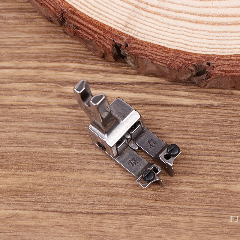 [YU]Left Right Adjustable Guide Positioning Presser Foot Universal Double Compensating Foot Parts For Industrial Sewing Machine