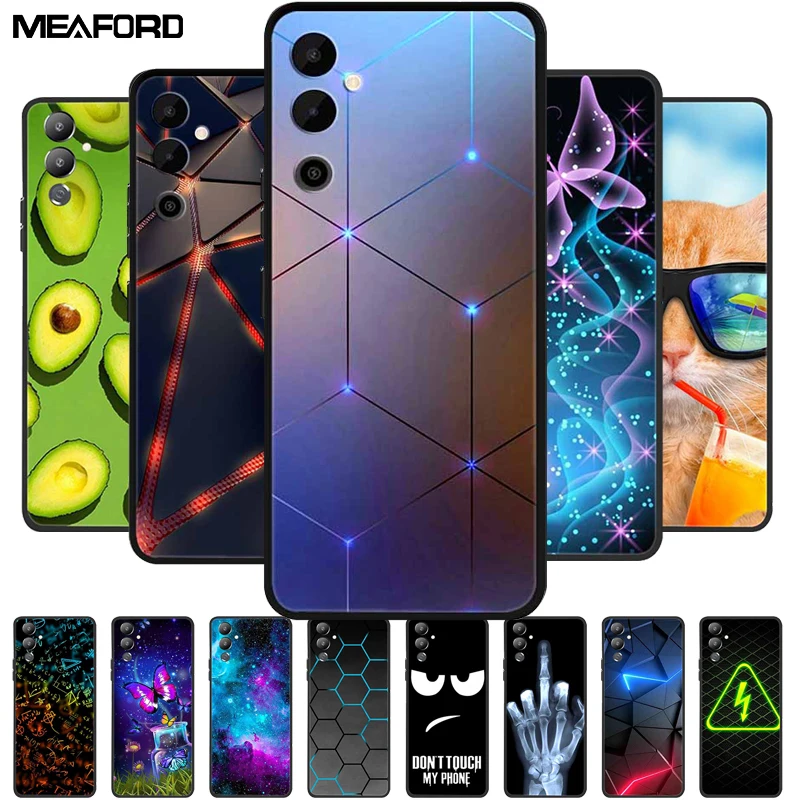 Cover For Tecno Pova Neo2 Case Fashion Soft TPU Silicone Back Cover For Tecno Pova Neo 2 Cases Bumper Coque Cat Fundas Neo2 LG6n