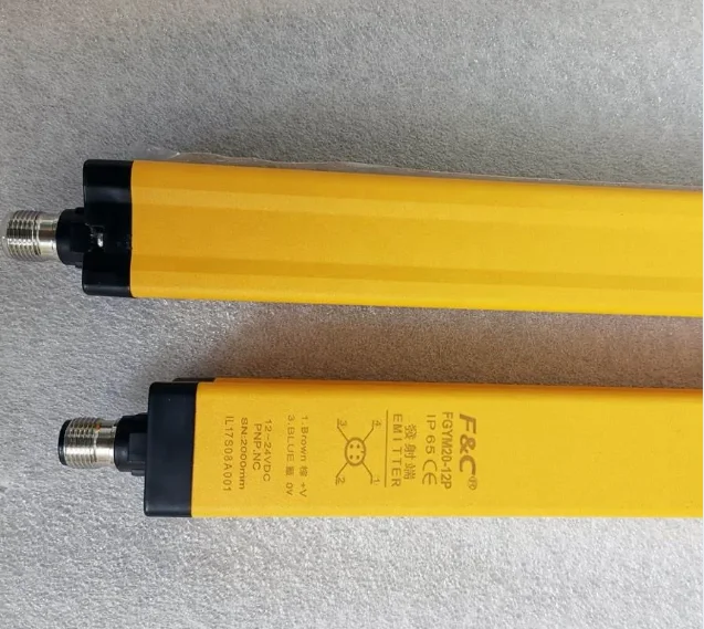 Series Safety Light Curtain Sensor FGYM20-12P For Induction/Protection