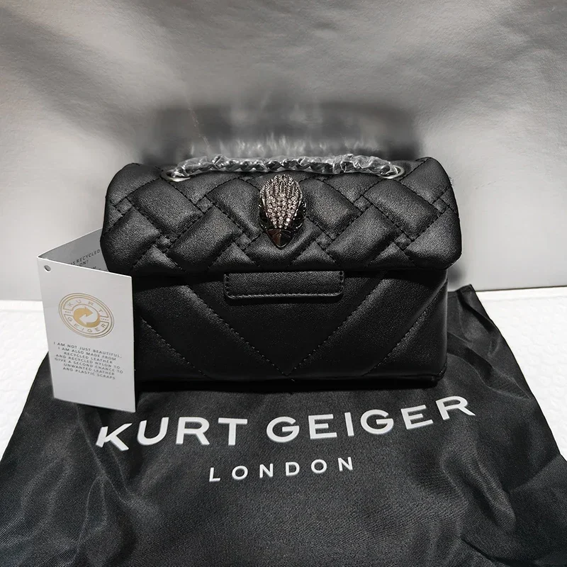 

2023 Kurt G Fashion Quilted Eagle Metal Women Shouder Bag High Quality Embroidery PU Leather Ladies Cross Body Bag