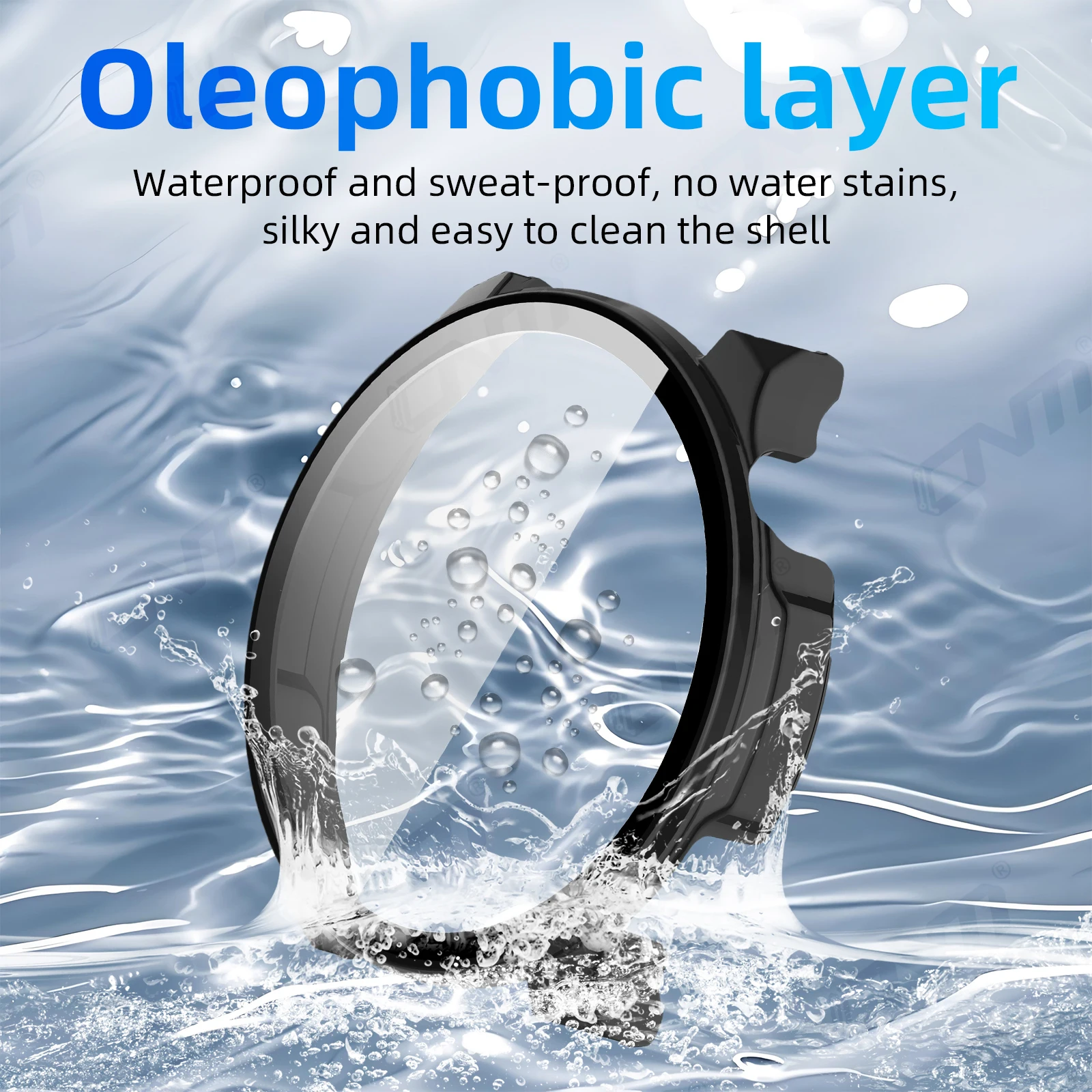 Casing Jam Tangan Pintar untuk Amazfit Balance 2 - Cangkang & Film Terintegrasi, Perlindungan Tahan Lama & Bergaya, Aksesori Jam Tangan Pintar