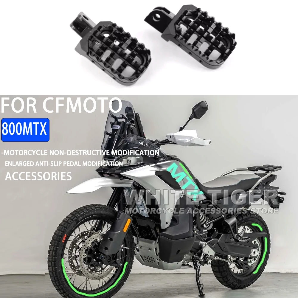 

Motorcycle Non-destructive Modification Enlarged Anti-slip Pedal Modification Accessories FOR CFMOTO 800MTX 800MT-X 800 MT 450MT