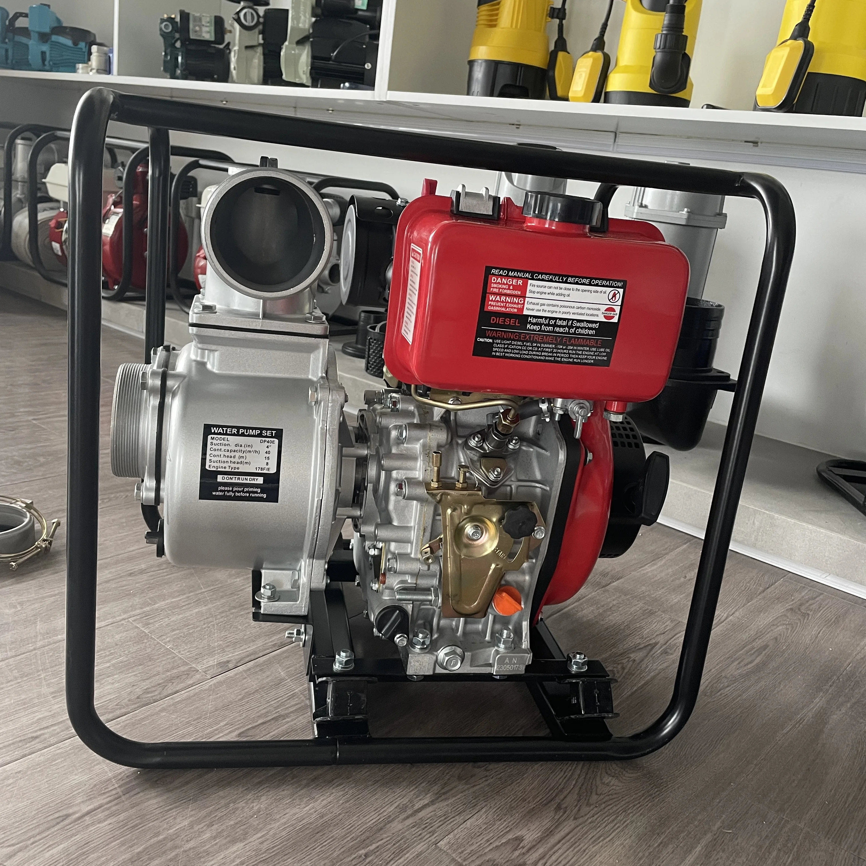 

Small 4 Inch 4'' Diesel Water Pump For Agriculture