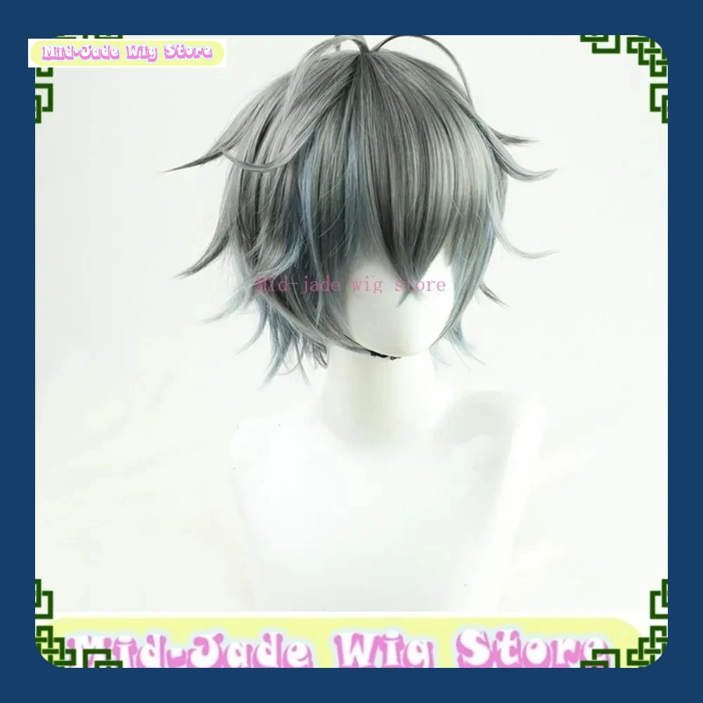 

Mid-jade Wig Store Nigishanji Enke Evelyn Cosplay Wig Anime Game Cosplay Simulation Scalp Synthesis Gradient Hair Halloween Wig