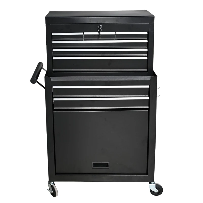 Steel Barber Shop Cabinet Barber Shop Chest Mechanic Lockable Metal Steel Garage Rolling Tool Cabinet with Wheels