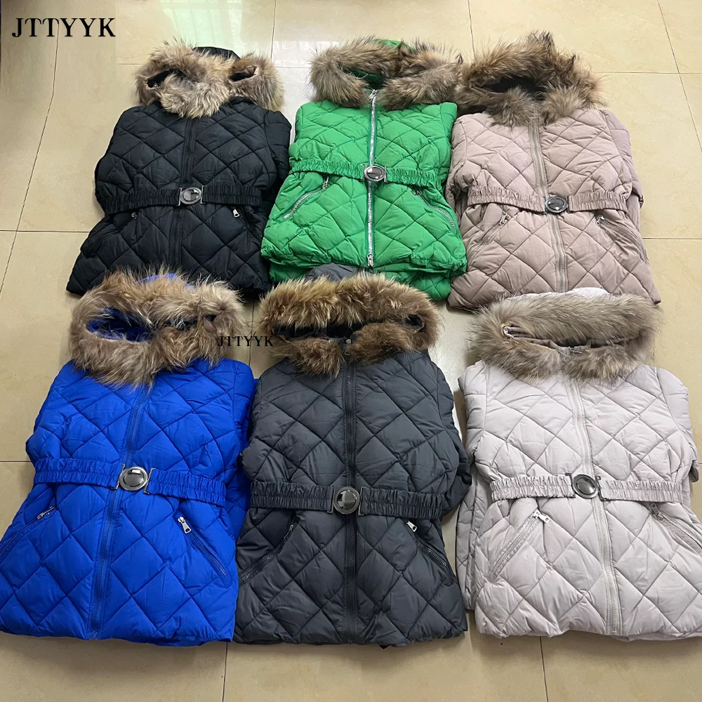 Winter Clothing Female Two Piece Set Women Top And Pants Outfits Hooded Parka Outdoor Ski Suit Warm Down Jackets Woman Snowsuit