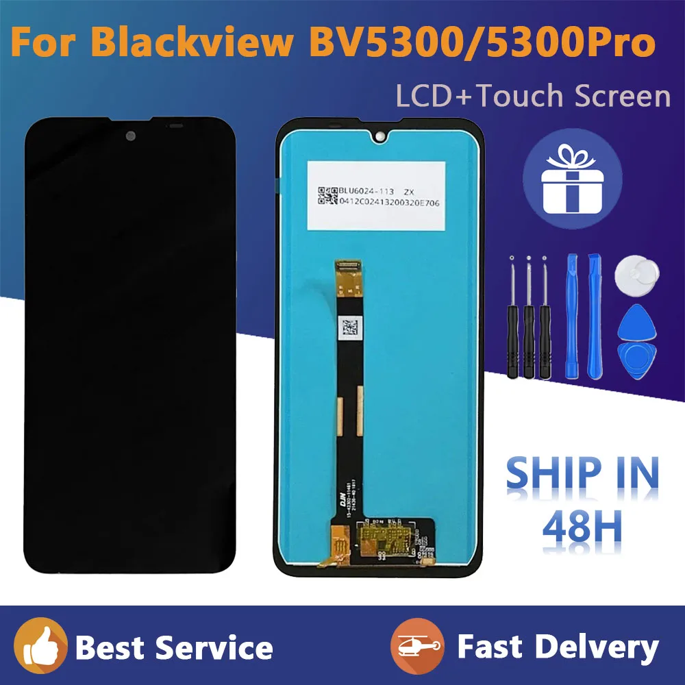 

For Blackview BV5300 BV5300pro 6.1" Original LCD Display+Touch Screen Digitizer For Blackview BV5300 Pro LCD Screen Repair+Tools