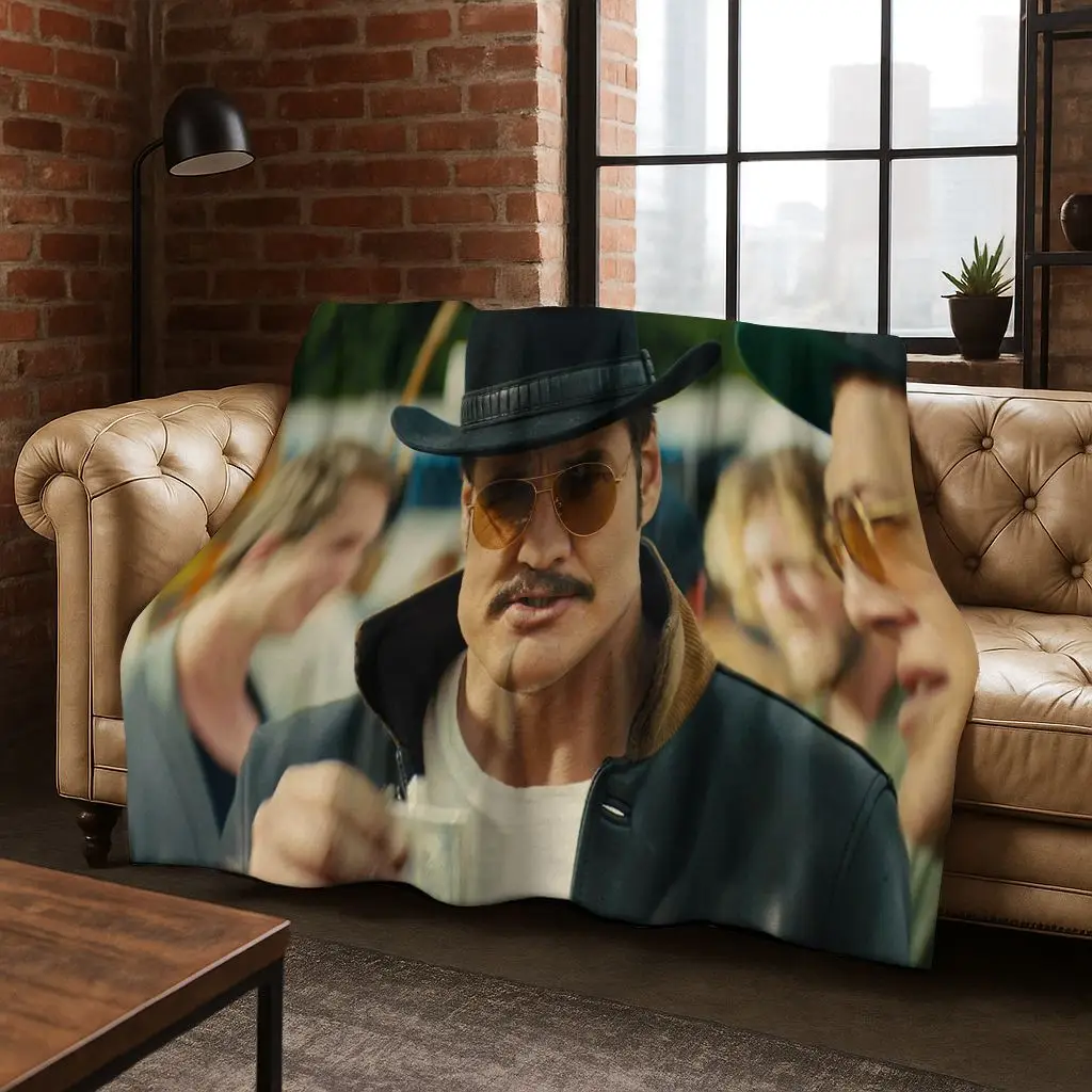 ثلاثية الأبعاد خوسيه بيدرو بالمسيدا باسكال ستار الفانيلا بطانية لينة بطانية دافئة لغرفة النوم غرفة المعيشة السرير السفر التخييم نزهة هدية