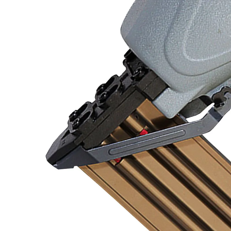 Imagem -04 - Pneumático Pistola de Pregos Casa ar Grampeador Pneumático Pistola de Pregos de Aço Concreto Pistola de Pregos Pvc Fiação Duto Nailer Comprimento do Prego 1864 mm St64