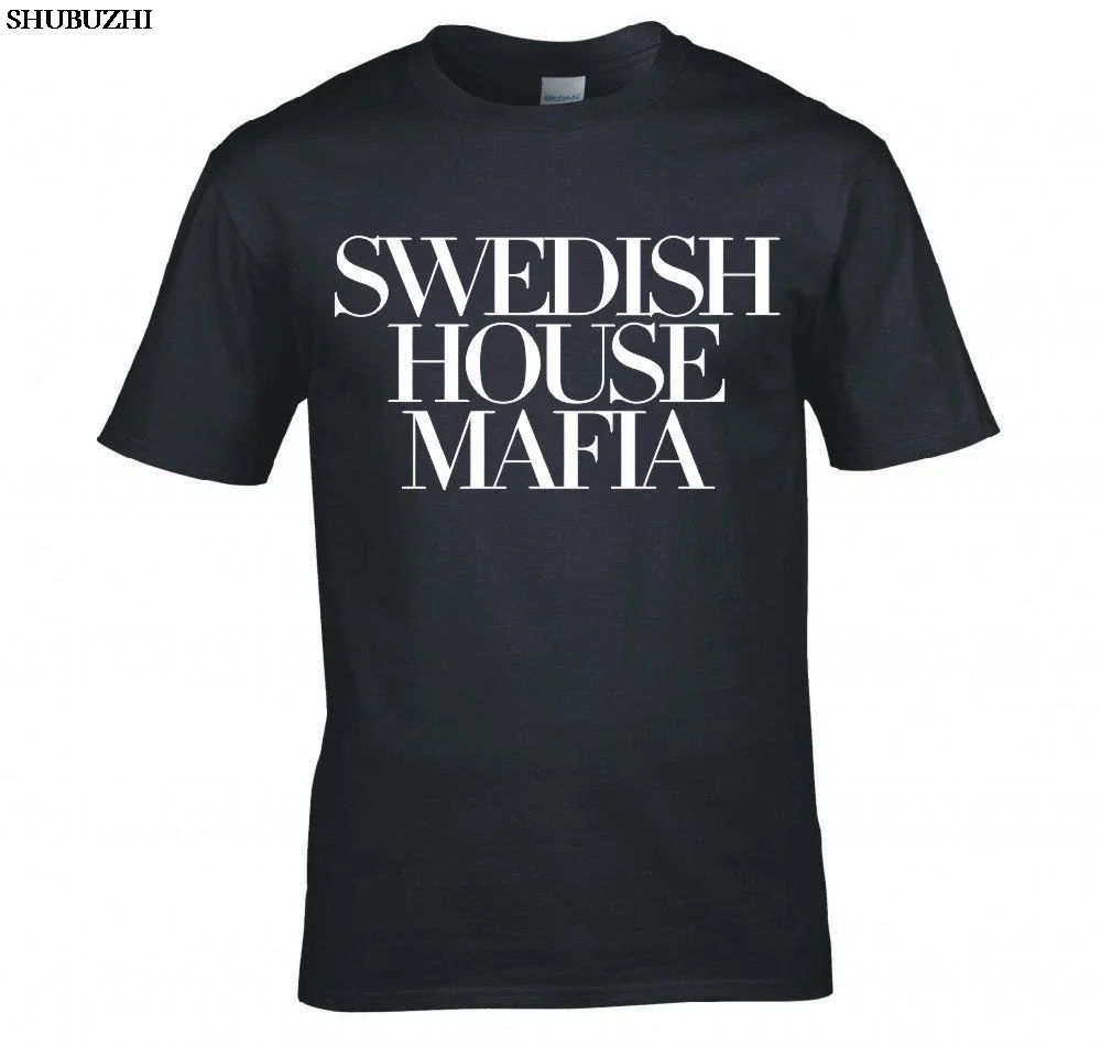 Short Sleeve O Neck Casl Men's Print Fashion High Qlity Letter printing Swedish House Mafia Cheap T Shirts Online Euro Size