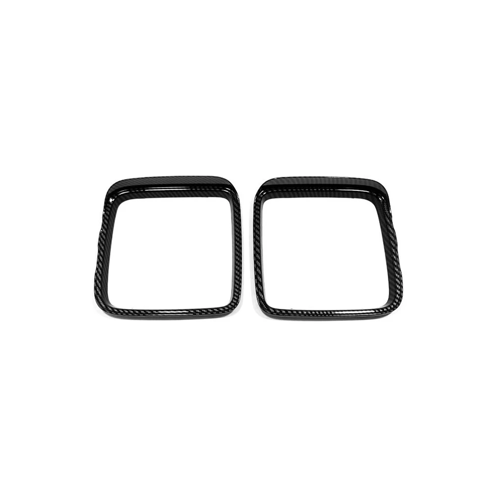 ABS Car Side Mirror Frame Rear View Mirror block rain eyebrow Cover Decor Anti Scratch For Great Wall Haval H9 2nd 2024 2025