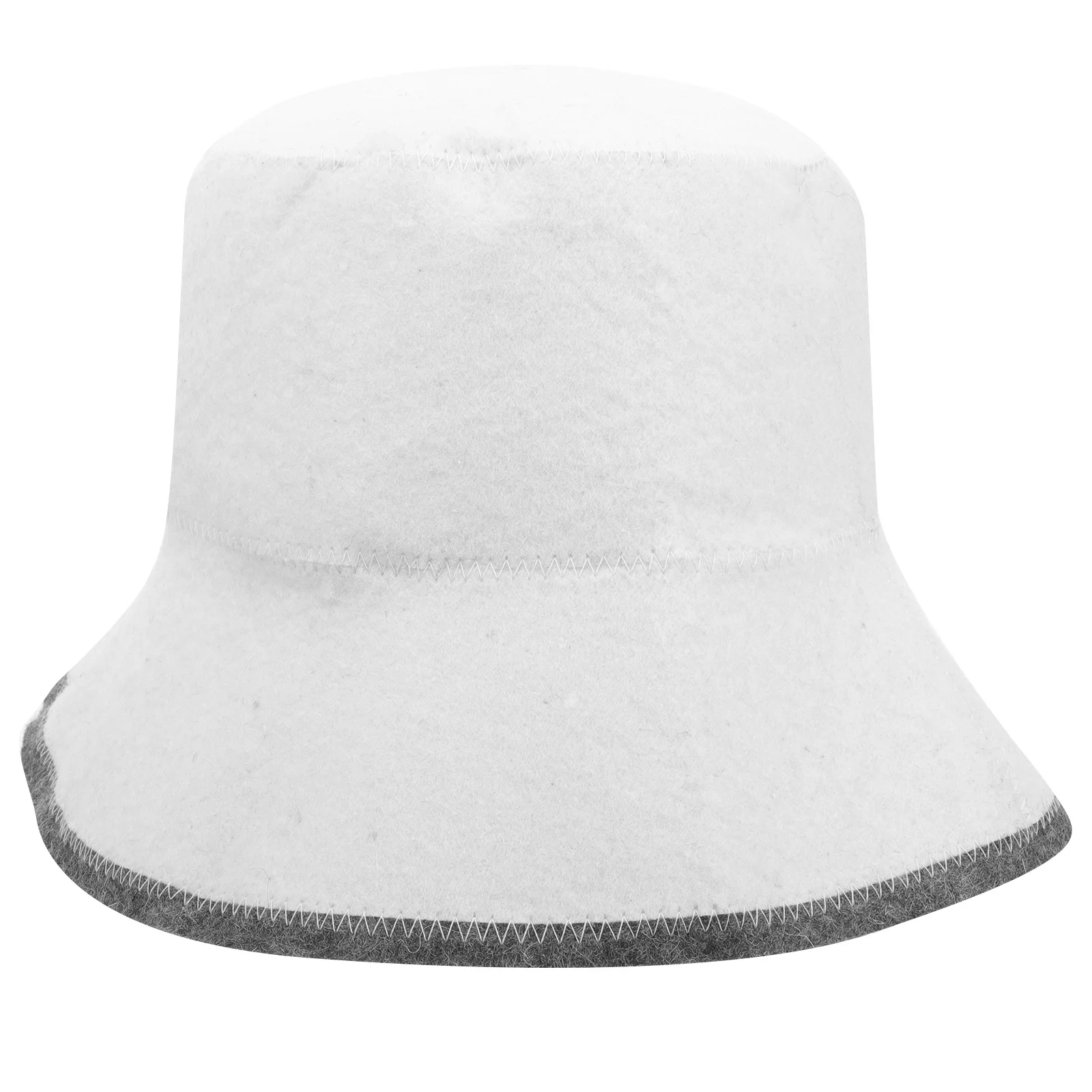 

Thick Sauna Wool Hat Breathable Water Absorbent Portable Sauna Hat Lightweight Comfortable Reusable Bath Cap Household Bath Caps