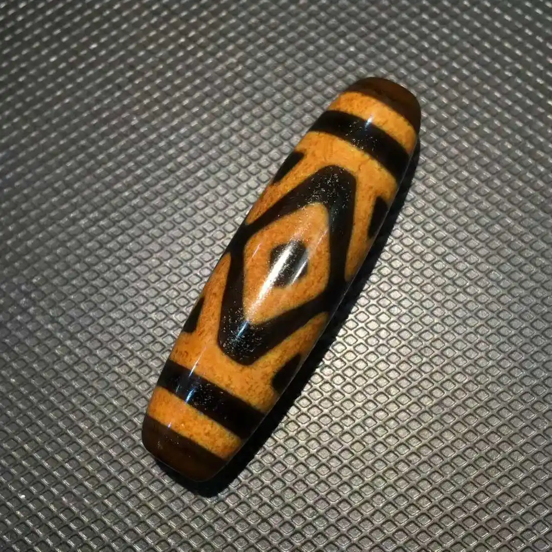 

Natural Tibetan Ancient Ivory Color Vrajra 3 Eyes for making diy Jewelry Grade AAA