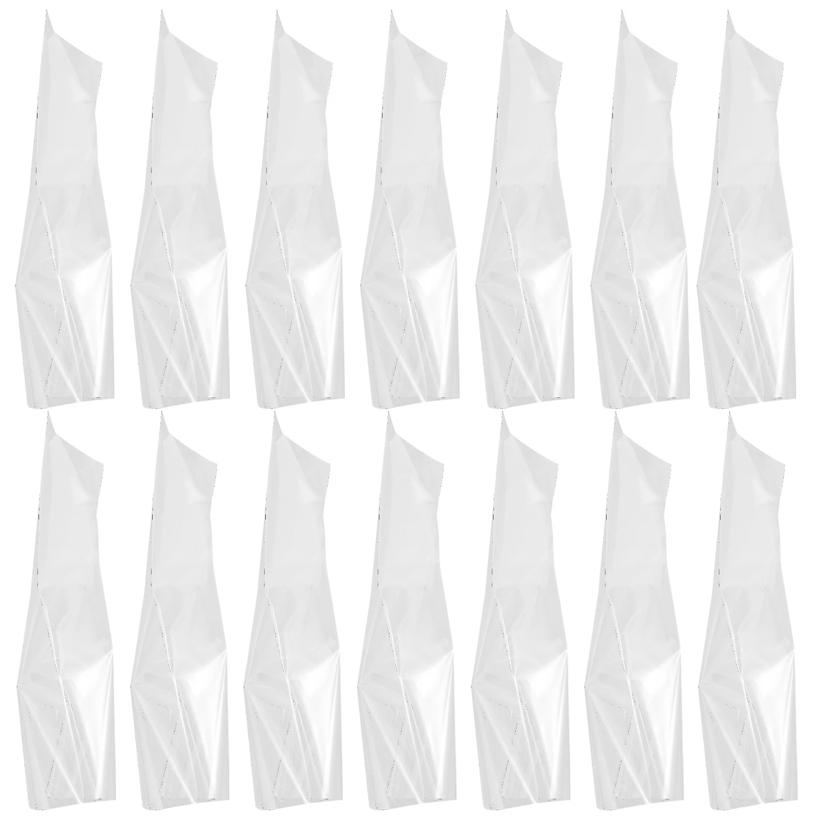 

100Pcs Transparent Umbrella Carry Bags Foldable Waterproof Storage Pouches Wet Umbrella Holder Compact Travel Accessory